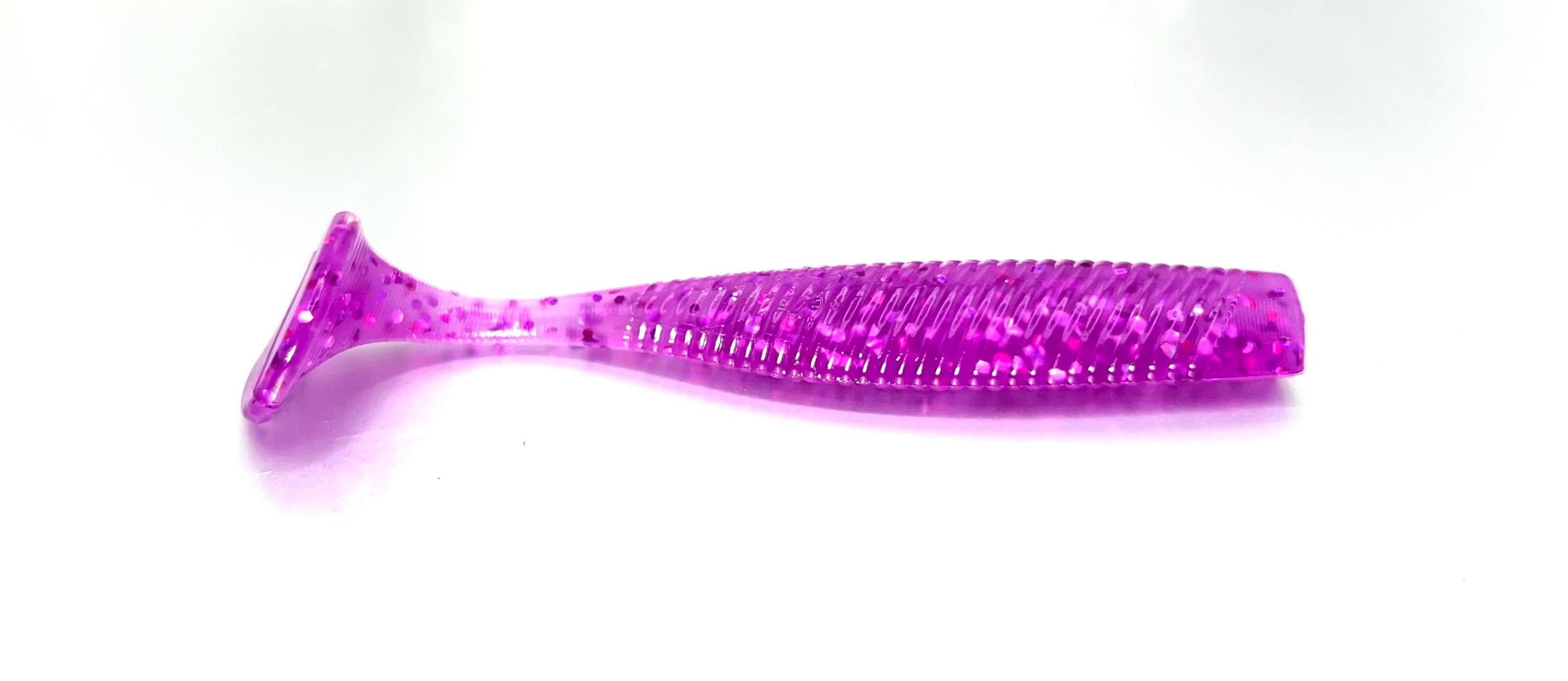 3.75” “Purple Rain” Paddle Tail Swimbait 6/pack