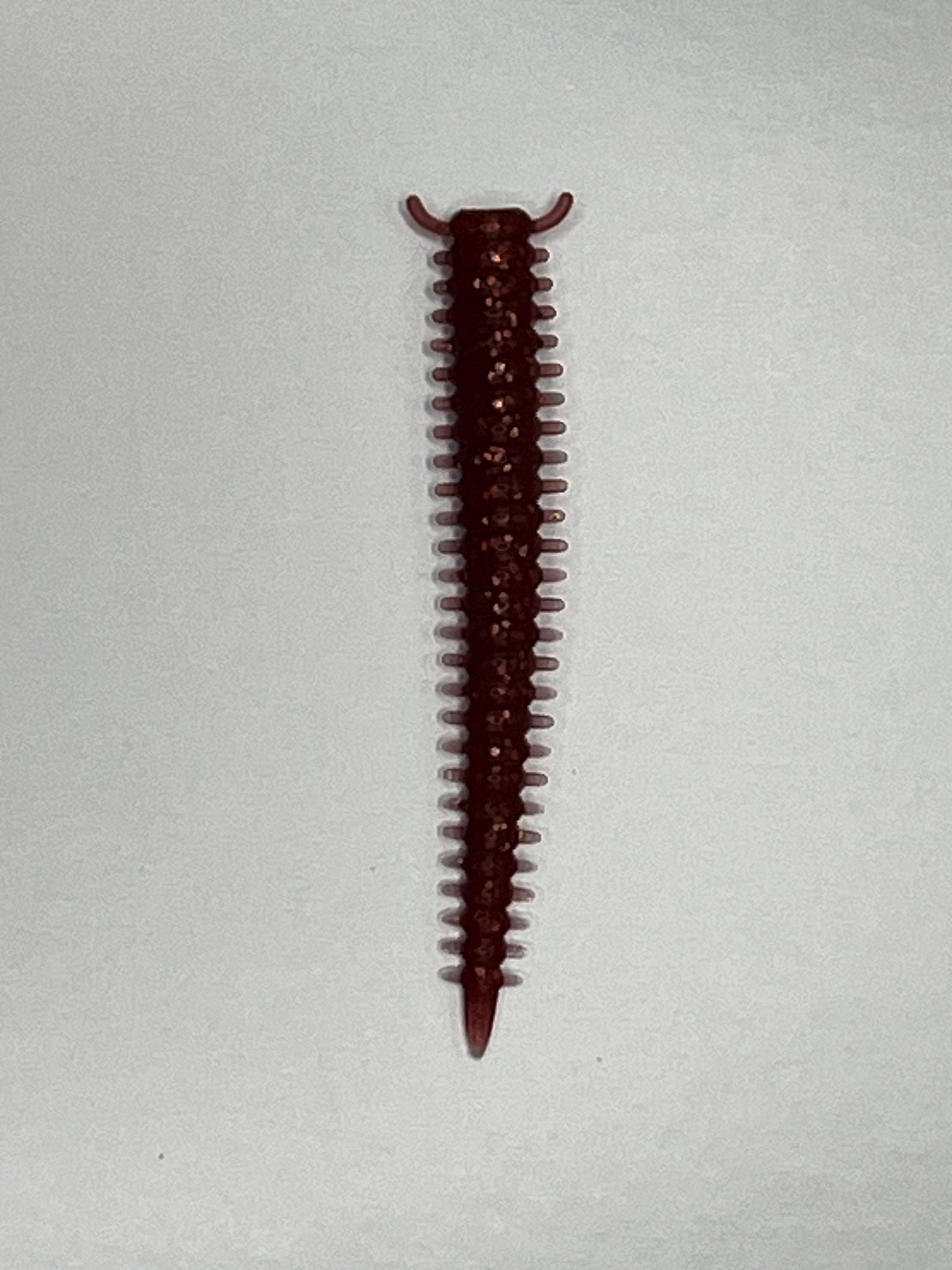 2" Red Sandworm Bait - 25/pack