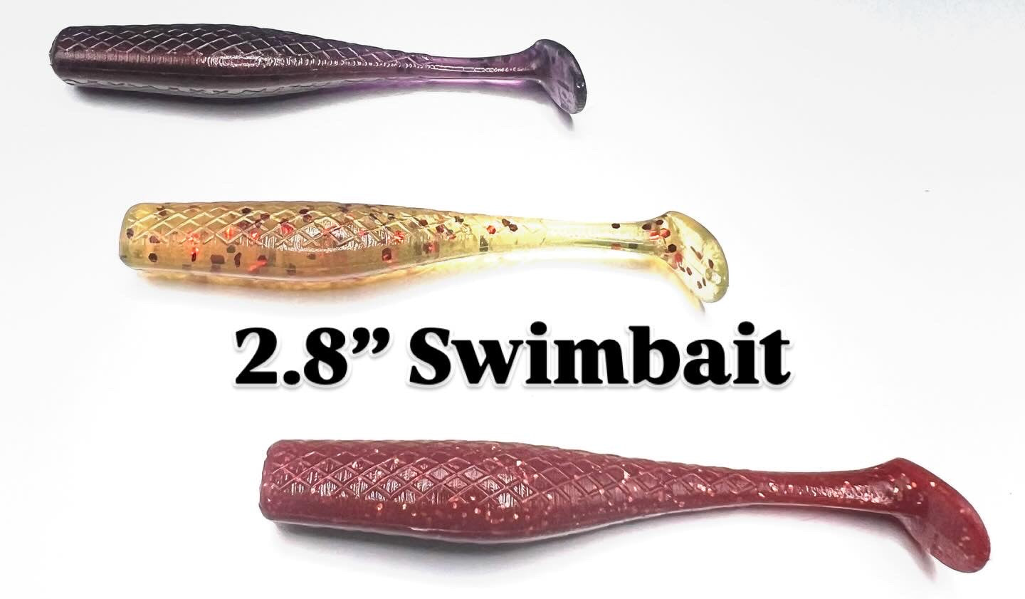 2.8" Swimbait - Saltwater & Freshwater Lure (10/Pack)