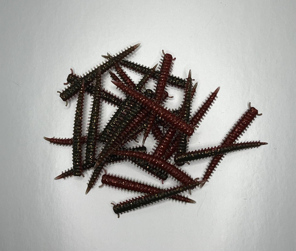 2" Camouflage Sandworm Bait - 25/pack