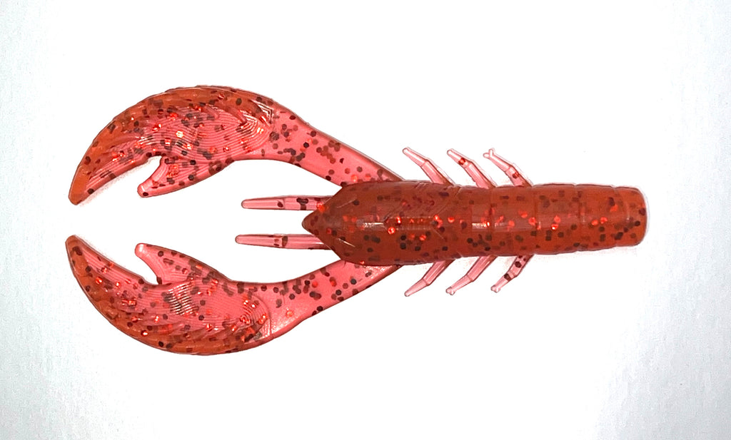 3.4" Craw Bait - Saltwater & Freshwater Lure (6/Pack)