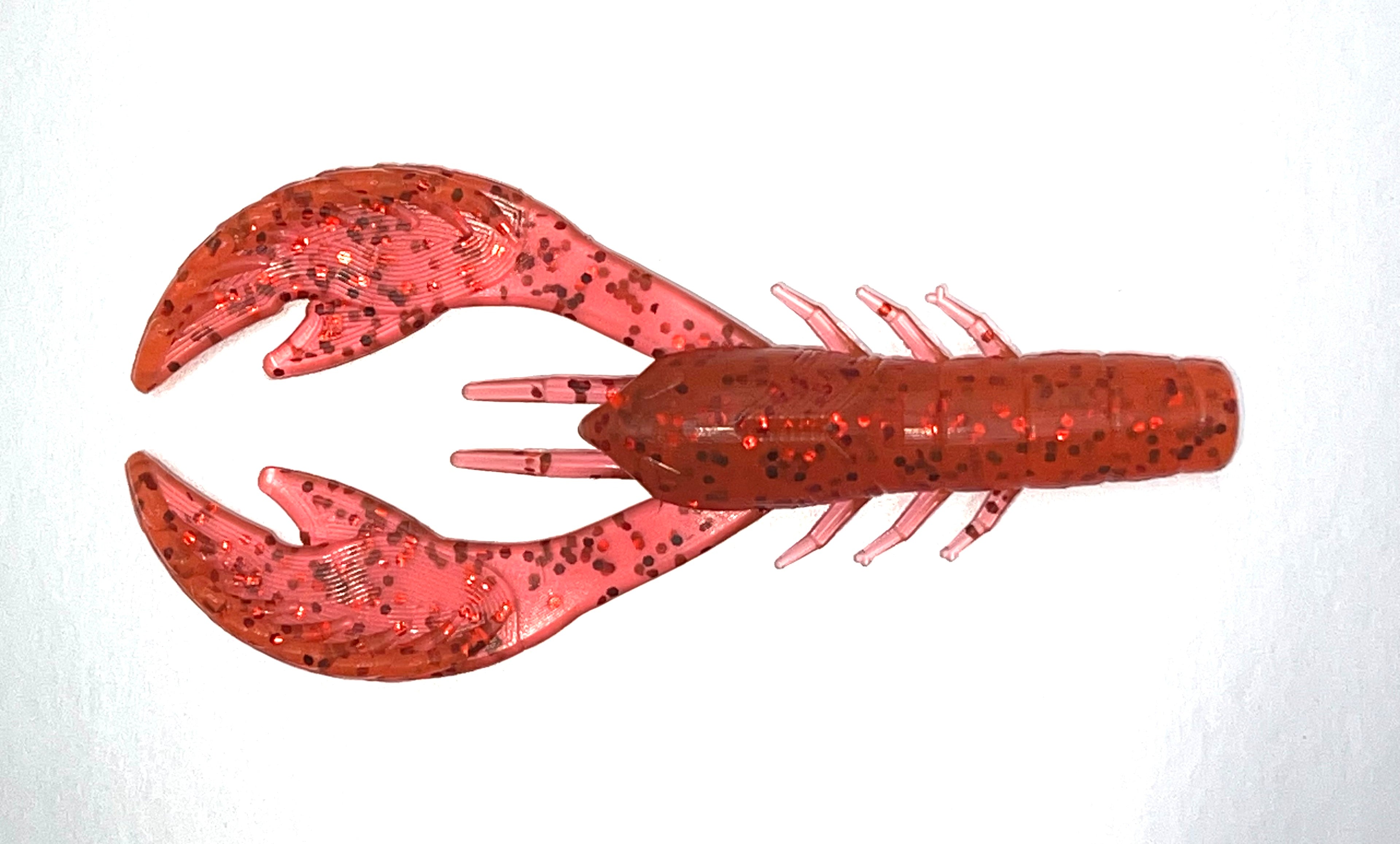 3.4" Craw Bait - Saltwater & Freshwater Lure (6/Pack)