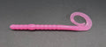 10" Soft Bubblegum Curly Tail Worm - Saltwater & Freshwater Lure (6/Pack)