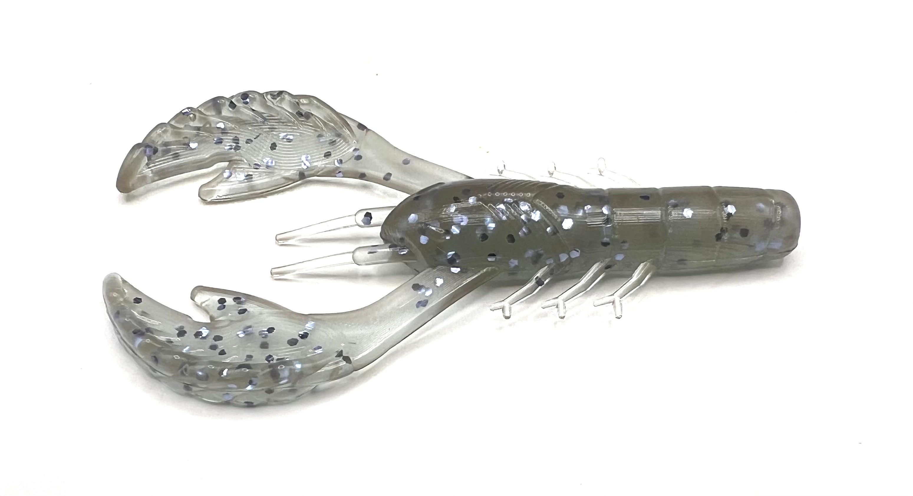 3.4" Craw Bait - Saltwater & Freshwater Lure (6/Pack)