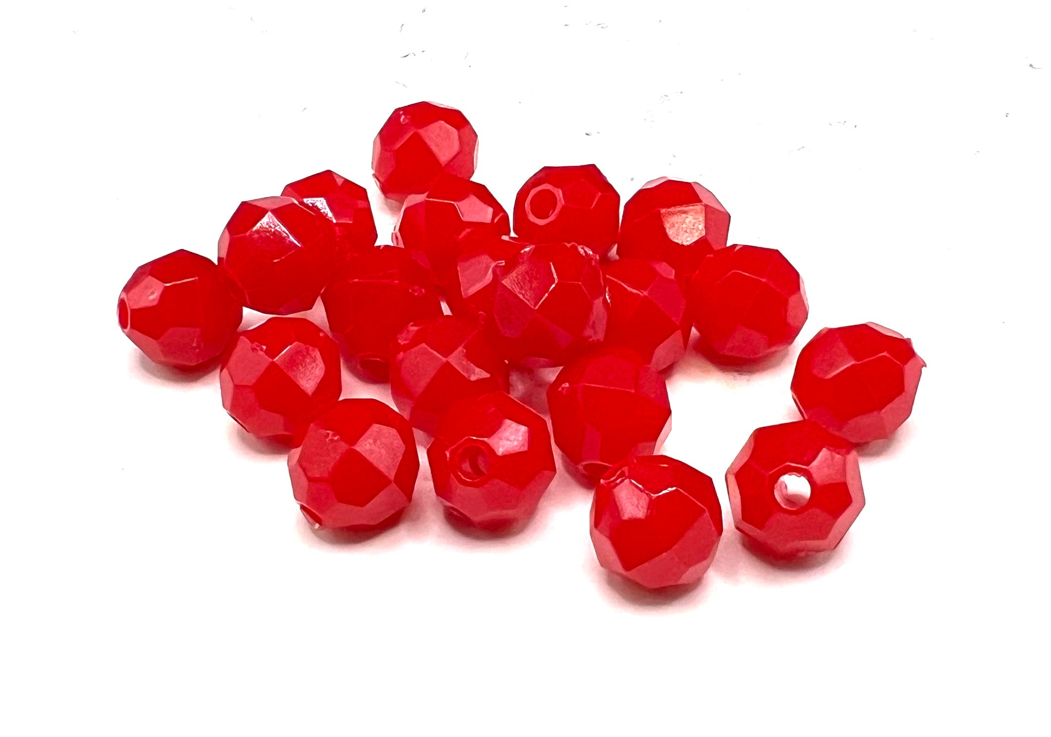 IBC Crystal Faceted Fishing Beads 20-Pack