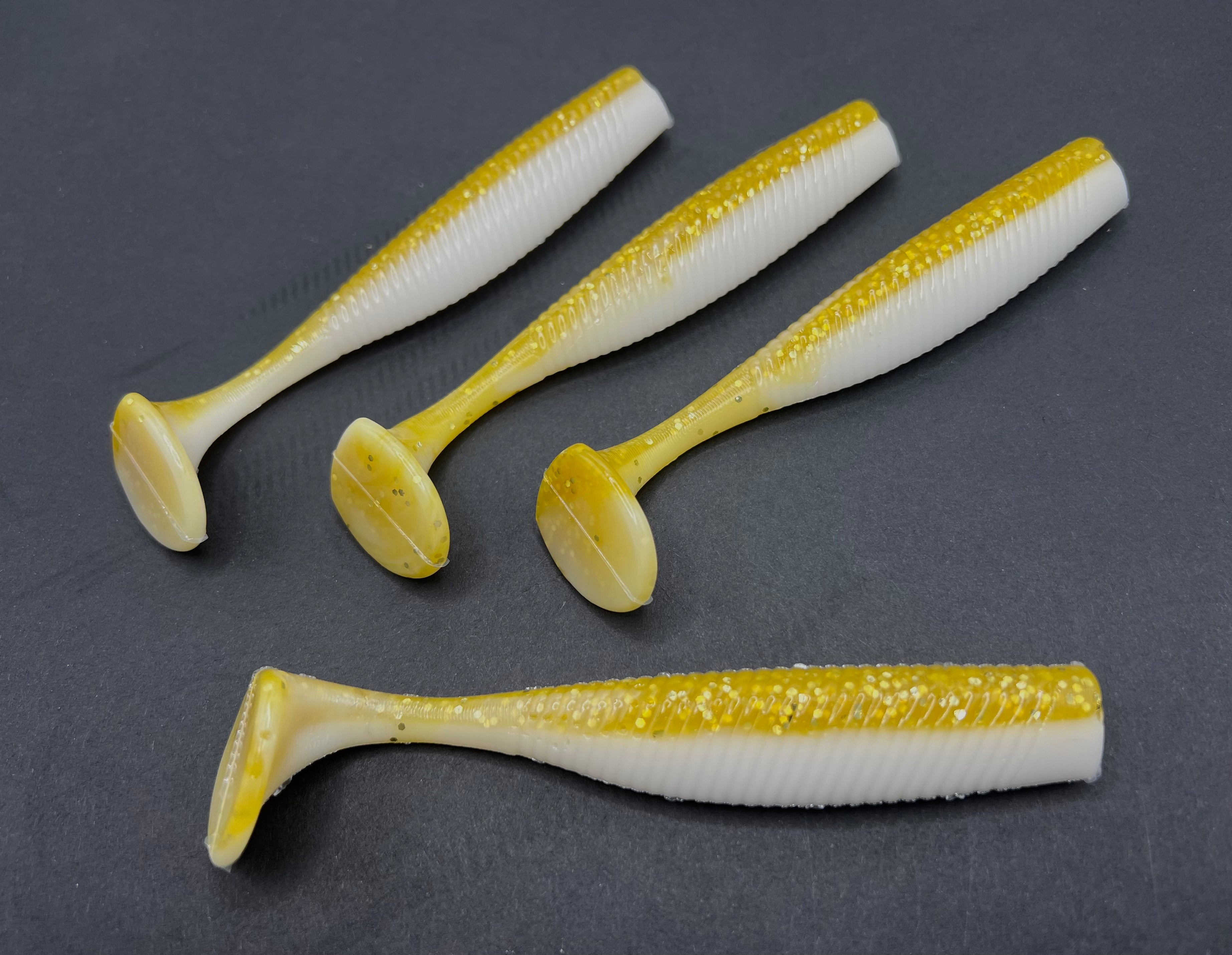 4.75" Paddletail Swimbait - Saltwater & Freshwater (4/Pack)