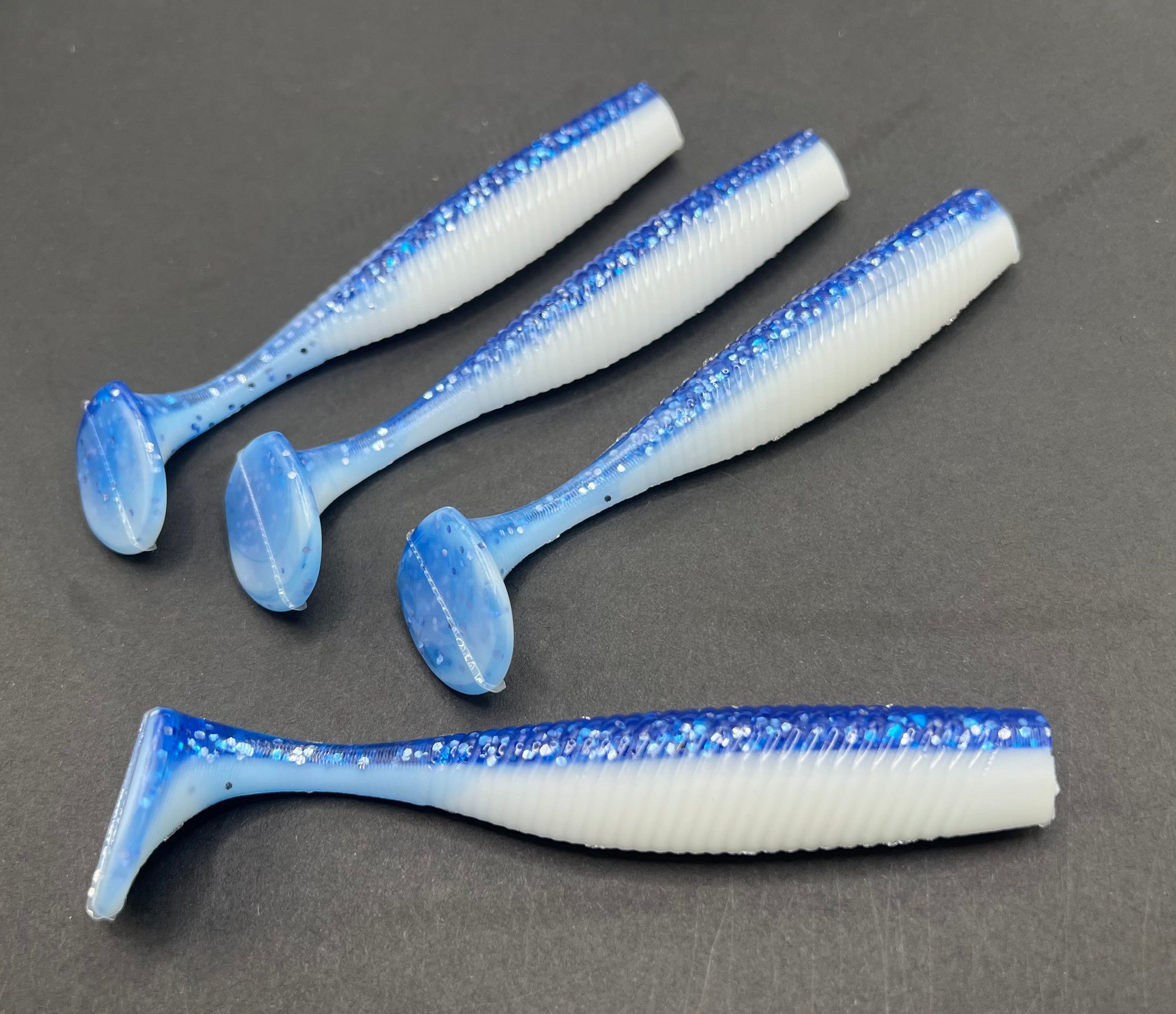 4.75" Paddletail Swimbait - Saltwater & Freshwater (4/Pack)