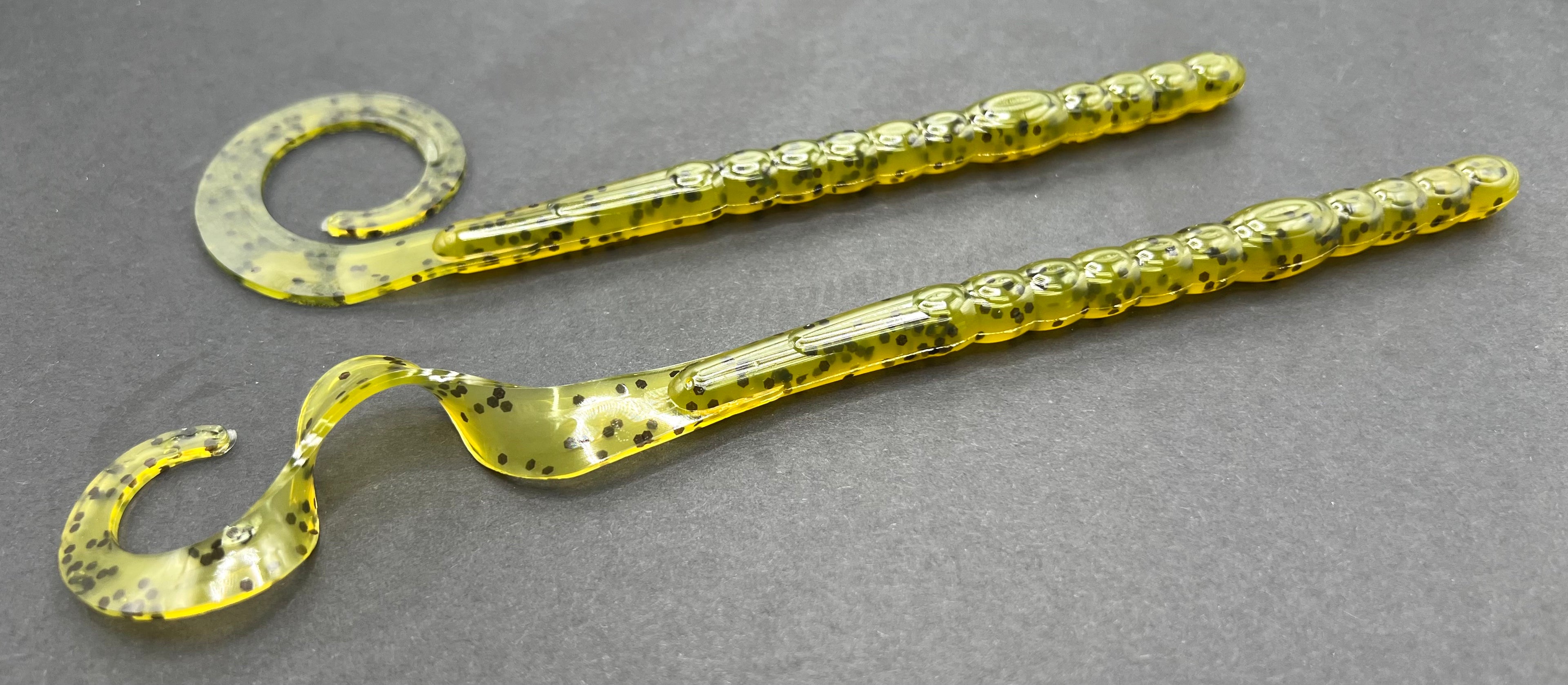 10" Curly Tail Worm - Saltwater & Freshwater Lure (6/Pack)