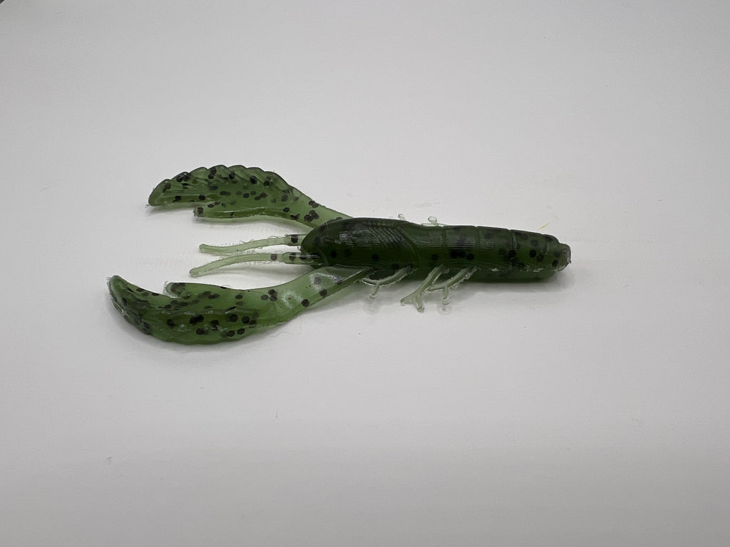 3.4" Craw Bait - Saltwater & Freshwater Lure (6/Pack)