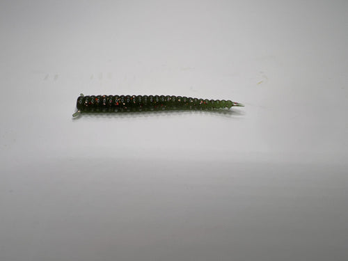 2" Green Sandworm Bait - Saltwater Fishing Lure (25/Pack)