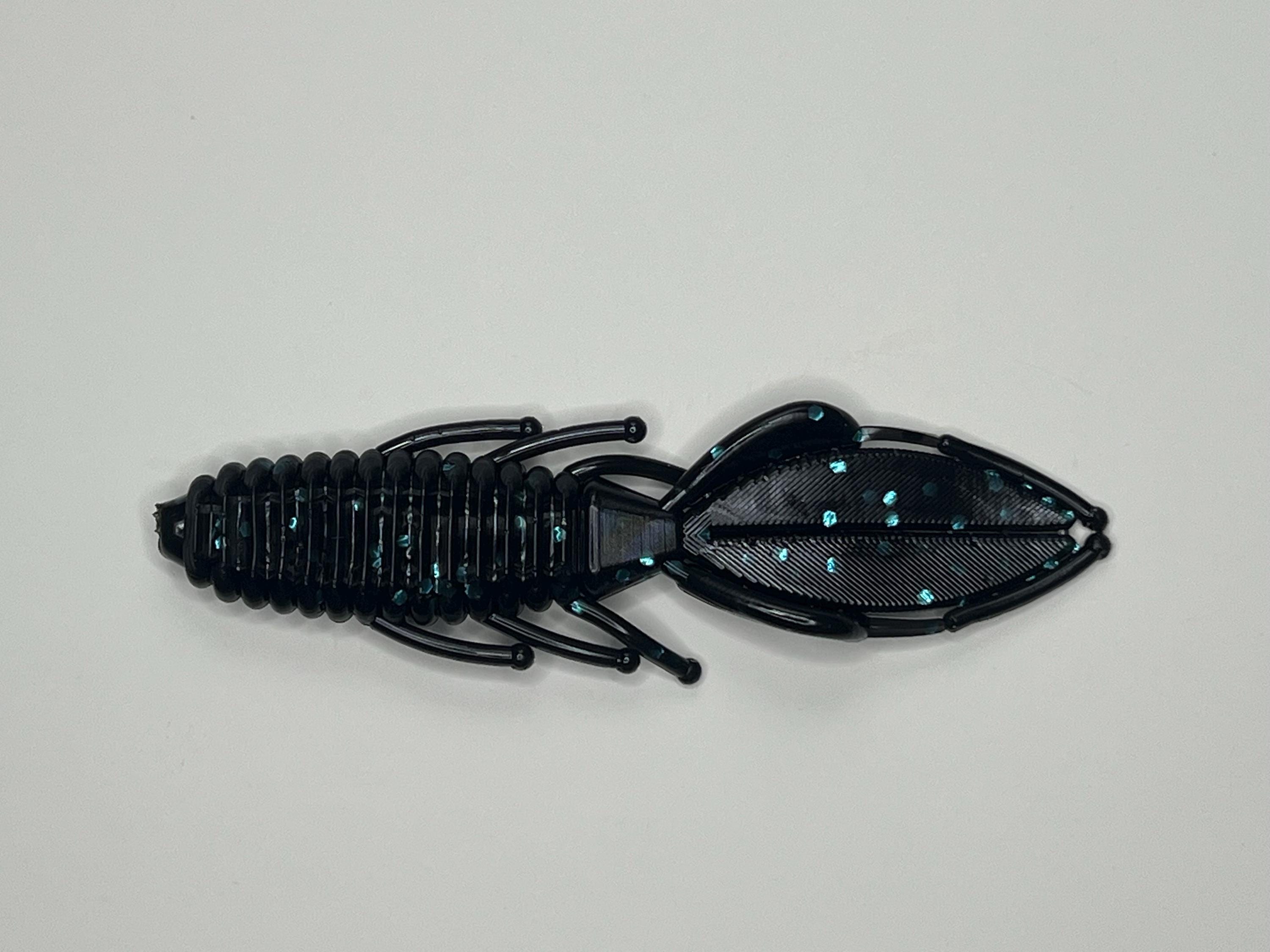 4" Creature Bait in Black 'N' Blue (5/Pack)